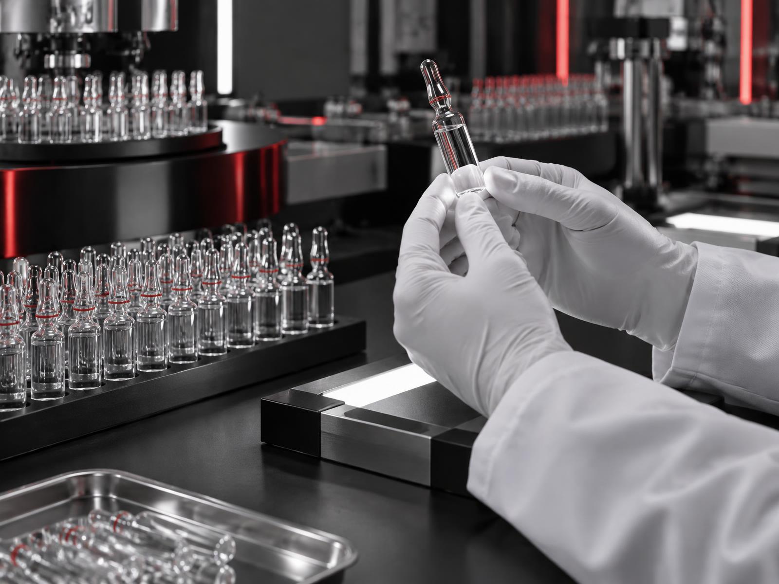 Processo de controle de qualidade farmacêutico